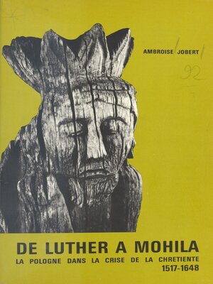 cover image of De Luther à Mohila